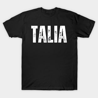 Talia Name Gift Birthday Holiday Anniversary T-Shirt